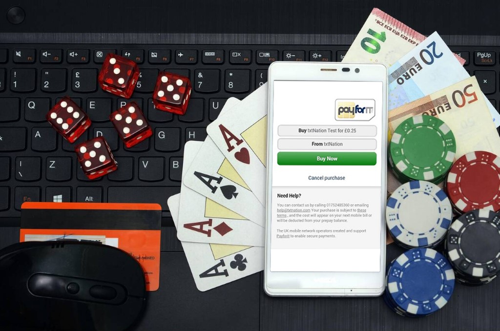 How does Payforit work in online casinos?