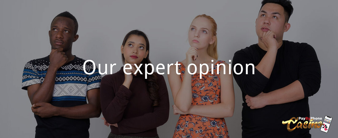 Our expert opinion
